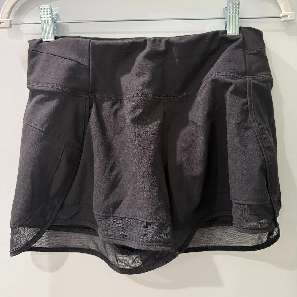 CALIA Black Mesh Athletic Short